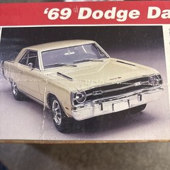 1995 Revell 1:25 Scale Sealed Model Kit ‘69 Dodge Dart GTS Skill Lvl 2 Kit #7603