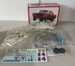 AMT FUNNY CAR MUSTANG GT 427 RETRO DELUXE KIT AMT 888/12 = OPEN BOX SEALED BAGS