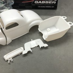 FOB 40 Willys Coupe Gasser Hard BODY Slot Car? 1:25 AMT Search LBR Model Parts