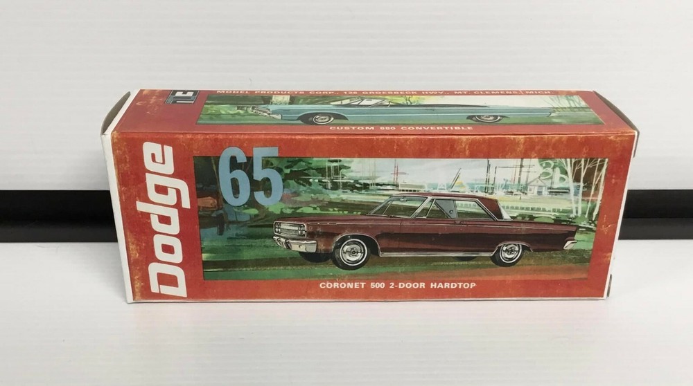 1965 Dodge Coronet 500 Monaco Custom 880 Promo Model REPLICA BOX ONLY..NO CAR