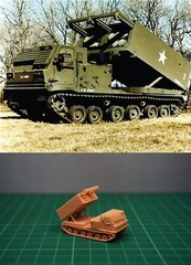 1/144 USA M-270 Multiple Launch Rocket System (fine detail) Resin Kit