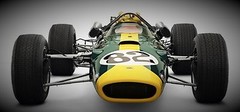 Lotus Ford Race Car 1 18 IndyCar Indy 500 Custom Built Metal Body Model 1960s