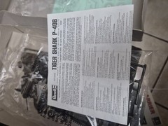 Revell 1:48 Scale P-40B TIGER SHARK COMPLETE SEE PHOTOS
