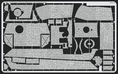 eduard 35393 1/35 Pz V Panther G Early Zimmerit 1 Horizontal for Tamiya