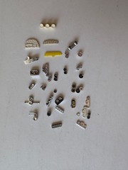 1960’s Model Car Junkyard Lot Chassis Interiors Dashboards Steering Wheels Seats