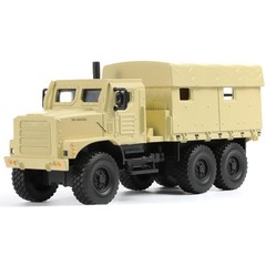 1/64 Military Tactical Truck Model – Armored Off-Road Vehicle Die-Cast Metal Kit
