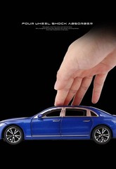 1:24 E-Class E300 L Alloy Car Model Diecast Metal Toy Vehicle with Sound and Lig