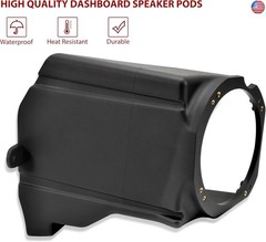 Under Dash Speaker Pods for RZR PRO XP 20-24, Dashboard Speaker Enclosure