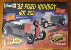 Revell 1:8 1932 Ford Roadster Highboy Hot Rod Custom Resin Body & Parts Included