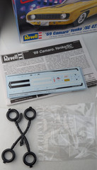 Revell 69 Camaro Yenko/SC 427 Coupe 1:25 Model Kit Open Box Extra Hood 85-2826