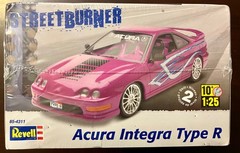 Rare Revell Acura Integra Type R 1/25 Scale Model Kit 85-2572 Hot Hatch – VHTF