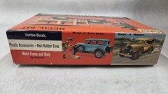 Vintage Hubley Metal Model Kit Model A Station Wagon No. 4858 1975