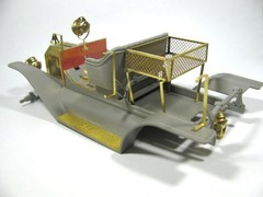 Photo-etched detailing set for Ford Model T 1914 Fire truck by ICM 24004, 1/24