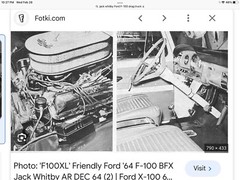DECALS- Ford – F100 FX, 1/25 scale. Nice!