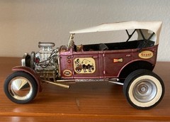 MONOGRAM 1930 FORD MODEL A PHAETON VINTAGE 1960s BUILT KIT BLOWN HEMI HOTROD