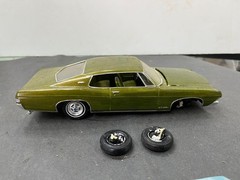 C10 AMT 1968 Ford Galaxie Hardtop Annual built model 1/25 McM.