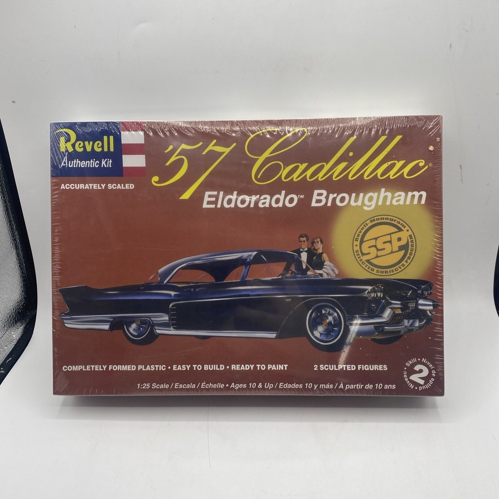 Revell 1957 Cadillac Eldorado Brougham Factory Sealed Model Car Kit