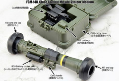 TomyTec Little Armory 1/12 ANTI-TANK RPG JAVELIN FGM148 LA103 Plastic Model Kit