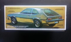 Vintage AMT ‘77 FORD PINTO CAR MODEL KIT 1/25 SCALE 1129M/12 NIOB FS Parts