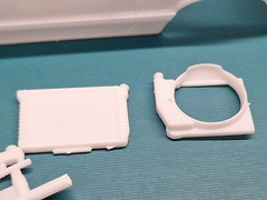 Revell AMT Ertl Monogram MPC 1/25 Model Part 1990 Mustang Coupe Body Firewall