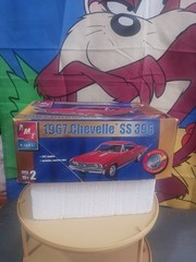 1/25 1967 Chevelle S.S. 396 !Amt Open Box ! Missing Decal Sheet !