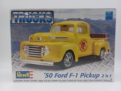 Revell 85-7203 1950 Ford F-1 Pickup 2 ‘n 1 1:25 Model Kit New Factory Sealed