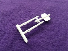 1991 Chevy S-10 Lowrider REAR SHOCKS from Revell 1:25 Model Kit