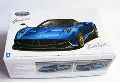AOSHIMA 1/24 Pagani Huayra Pacchetto Tempesta super car series #26 model kit