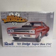 Revell ’69 Dodge Super Bee 2’n1 Muscle Car 1:24 Plastic Model Kit 85-2363