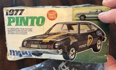 VTG 1977 Pinto Plastic Model Kit MPC 1/25 Scale Ford Unassembled READ 1978