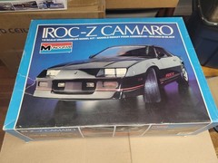 Monogram 1/8 scale IROC-Z Camaro