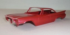 1960 Desoto Adventurer Promo-Coaster “Russett Red” BODY. Gorgeous Color!