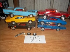 Model Car Junkyard/Parts Lot Salvage Built Plastic Models #25