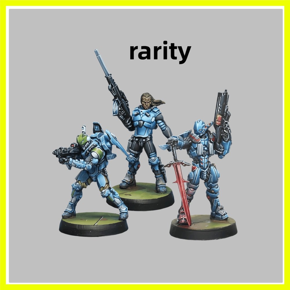 Die-cast Resin Model Assembly Kit, GK, Resin Battle Group 3 People, Unpainted…