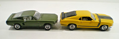 Junk Yard lot, 1967 & 1970 Mustangs Built ups for parts or restoration L@@K!