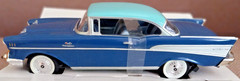 Revell 1957 Chevrolet Bel Air Hard Top Promo Model Blue Manufactured 2000