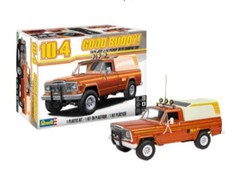 Revell 1/24 Jeep J10 Pickup Truck w/Camper Top 1979 10-4 Good Buddy 14568