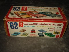 AMT 189 Original kit 1962 Ford Falcon Futura Box open Rare Kit Partial build