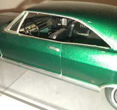 1966 BUICK WOLDCAT 2 DOOR HARDTOP PROFESSIONAL BUILT SCREW MODEL KIT