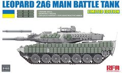 Rye Field Model RM-5103 1/35 Leopard 2A6 Main Battle Tank Limited Edition