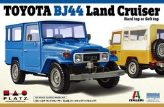 PLATZ 1 24 Toyota Land Cruiser BJ-44 Soft Top Hard Top Model kit Car PIT004