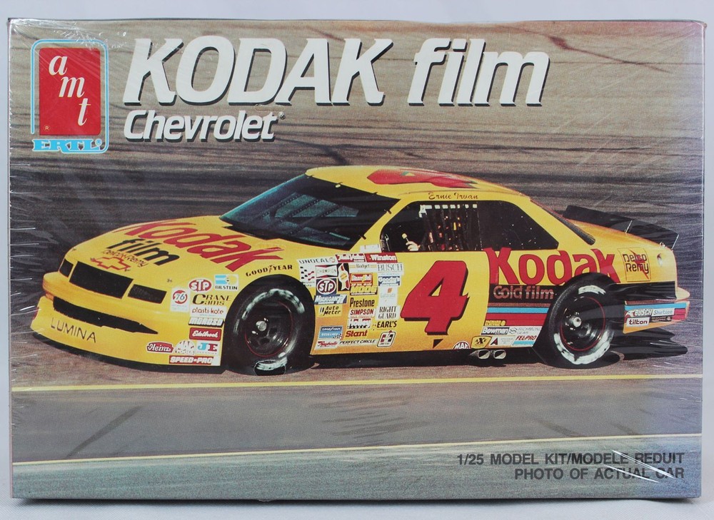 AMT ERTL 1990 6727 #4 Kodak Film Chevrolet 1:25 Scale SEALED