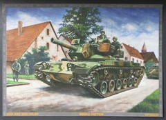 AFV Club 1/35th Scale M60A2 Starship – Boxart Poster from Kit No. AF35230