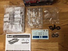 Revell Motor Sports Sox & Martin ’67 Plymouth GTX 1:25 Plastic Kit #85-4916