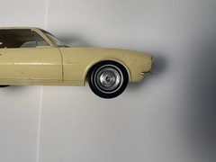 1967 Chevy Camaro Pale Yellow Coupe hardtop