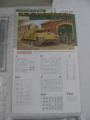 Dragon 1/35 German Sd.Kfz.171 Panther A Early Type Tank Model Kit #6160 Read!