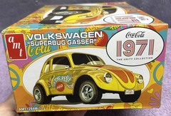 AMT COCA-COLA 1971 VW BUG 1/25 SCALE SKILL LEVEL 3