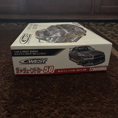 Aoshima 1/24 C-West 2002 NISSAN SKYLINE GTR BNR34 Plastic Model Kit