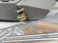1/35 PLA ZTZ-99A Main Battle Tank Metal Gun Barrel Upgrade Kit for Border BT-022