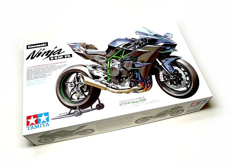 Tamiya Motorcycle Model 1/12 Motorbike Kawasaki Ninja H2R 14131